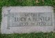  Lucy Amelia <I>Abram</I> Hunter