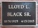 Lloyd L. Black Sr. Photo