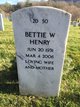  Bettie <I>White</I> Henry