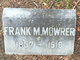  Francis Marion “Frank” Mowrer
