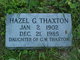  Hazel G Thaxton