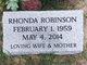 Rhonda Robinson Photo