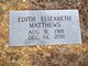 Edith Elizabeth “Granny” Matthews Photo