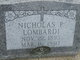  Nicholas Philipo “Nick” Lombardi