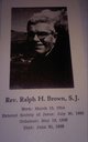 Rev Ralph Brown
