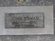  John Yoman