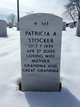  Patricia Ann <I>Braun</I> Stocker