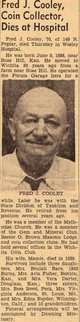  Fred John Cooley