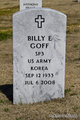  Billy E. Goff