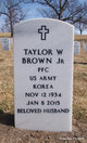 Taylor Walter “Corkey” Brown Jr. Photo