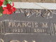 Francis M “Pat” Patterson Photo