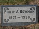  Philip Augustus Bowman