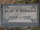  Alice Ralston <I>Heavner</I> Bowman
