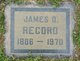  James Otto “J.O./Ott” Record