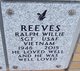 Sgt Ralph Willie Reeves Photo