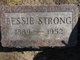 Caroline Elizabeth “Bessie” <I>Higgins</I> Strong