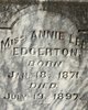  Annie Lee Edgerton