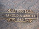  Harold Adelbert Abbott