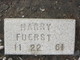 Harry Fuerst