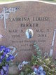  Sabrina Louise Parker