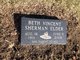 Beth Vincent <I>Sherman</I> Elder