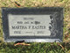  Martha Pauline <I>Thomas</I> Easter