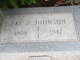  Eva Fay <I>Dickerson</I> Johnson