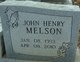 John Henry Melson Photo