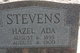  Hazel Ada Stevens
