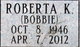 Roberta K. “Bobbie” Joseph Photo
