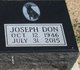  Joseph Don “Joe” Short