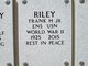  Frank Henry Riley
