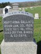  Mary Anna Balliet
