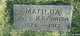  Matilda M. <I>Largett</I> Burton