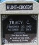  Tracy Charlotte <I>Hunt</I> Crosby