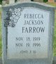 Rebecca Evelyn Jackson Farrow Photo