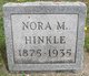  Nora Mae <I>Wenner</I> Hinkle