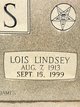  Etta Lois <I>Lindsey</I> Davis