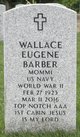 Wallace Eugene “Wally” Barber Photo