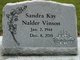  Sandra Kay <I>Nalder</I> Vinson