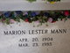  Marion Lester Mann