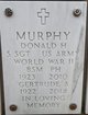  Donald H Murphy