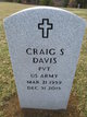PVT Craig S Davis Photo