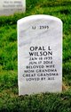 Opal L Wilson Photo