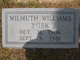  Wilmuth <I>Williams</I> York
