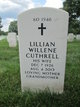  Lillian Willene <I>Cuthrell</I> Gibbs