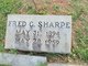  Fred G. Sharpe