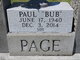 Paul David “Bub” Page Photo