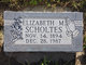  Elizabeth Mary Scholtes