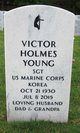 SGT Victor Holmes Young Photo